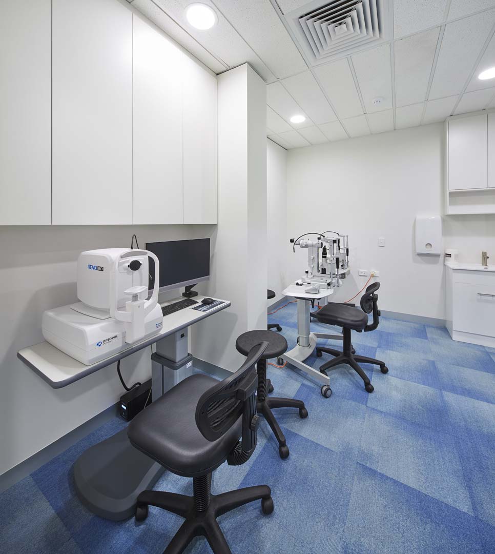 Centro Eye Clinic Medifit Design & Construct Award Winning Medical and Dental Design and Fitout